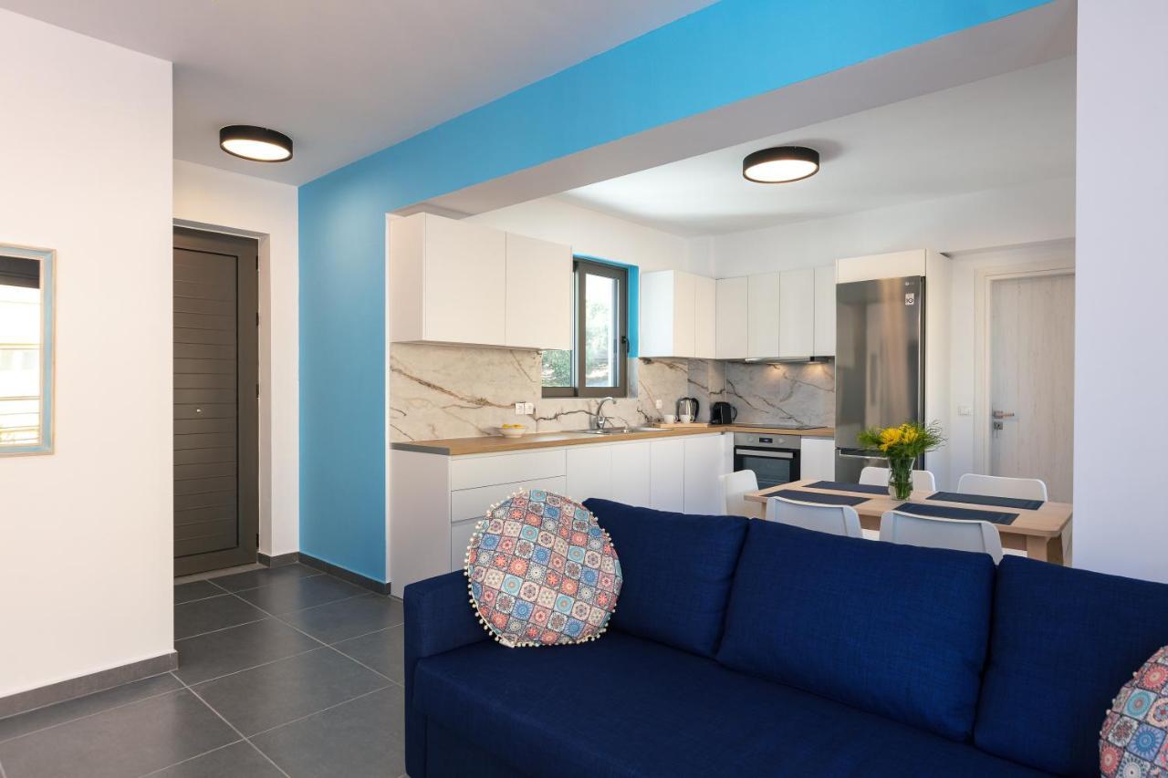 Greek Sky - New Modern Apartment With Shared Pool Tavronitis Zewnętrze zdjęcie